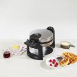Cuisinart Round Belgian Waffle Maker, Black/Silver