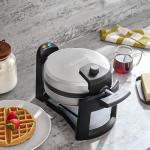 Cuisinart Round Belgian Waffle Maker, Black/Silver