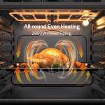 Empava 24" Electric Wall Oven with 4 Cooking Modes