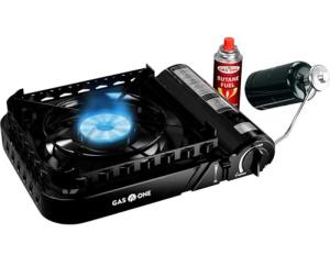 GasOne Portable Dual Fuel Camping Stove with Case