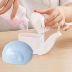Cute Snail Soap Dispenser – 120ml Blue