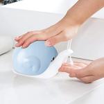 Cute Snail Soap Dispenser – 120ml Blue