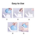 Cute Snail Soap Dispenser – 120ml Blue