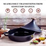 Alva Nori 3Qt Enameled Cast Iron Tagine Pot