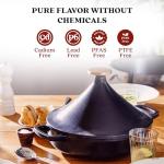 Alva Nori 3Qt Enameled Cast Iron Tagine Pot