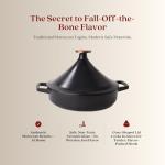 Alva Nori 3Qt Enameled Cast Iron Tagine Pot