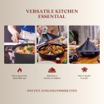 Alva Nori 3Qt Enameled Cast Iron Tagine Pot