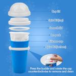 Portable Slushy Maker Cup for Smoothies and Juices