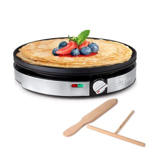 Gourmia 12” Nonstick Electric Crepe Maker