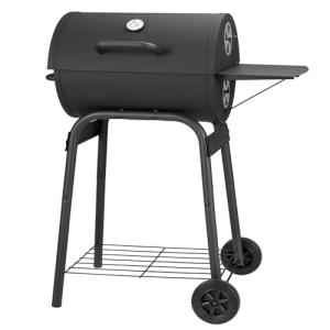 Kendane Large Charcoal Grill with Side Shelf