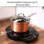 Nuwave Diamond Induction Cooktop with Temperature Probe