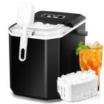 ZAFRO Portable Countertop Ice Maker - 9 Bullet Cubes