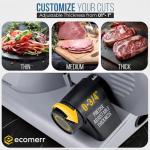 Electric Food Slicer with Adjustable Thickness and Safety