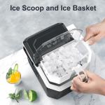 ZAFRO Portable Countertop Ice Maker - 9 Bullet Cubes
