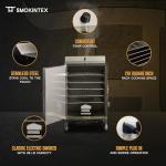 SmokinTex Electric Smoker - Spacious Stainless Steel BBQ
