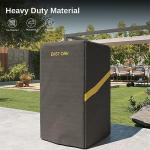 30-Inch Electric Smoker Cover with Vents and Straps