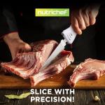 NutriChef Electric Turkey Slicer with Carving Blades
