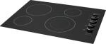 Frigidaire 30" Electric Smoothtop Cooktop, Black