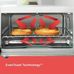 BLACK+DECKER Air Fryer 4-Slice Toaster Oven