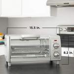 BLACK+DECKER Air Fryer 4-Slice Toaster Oven