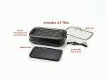 PowerXL Family Size Smokeless Grill with Lid