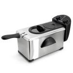 MegaChef Electric Deep Fryer with Timer and Control