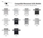 Monument Grills 4-Burner Rotisserie Kit