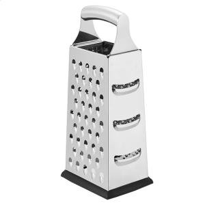 Amazon Basics Stainless Steel Cheese Grater and Zester