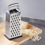 Amazon Basics Stainless Steel Cheese Grater and Zester