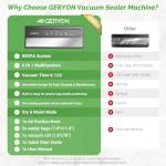GERYON Automatic Vacuum Sealer for Food Storage