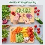 Viretang Bamboo Cutting Board for Meat and Veggies