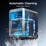 EUHOMY Portable Countertop Ice Maker, 28Lbs/24H