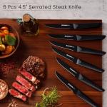 15-Piece Astercook Knife Set with Sharpener