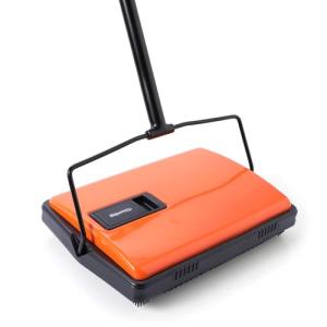 CLEANHOME Manual Pet Hair Carpet Sweeper