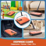 CLEANHOME Manual Pet Hair Carpet Sweeper