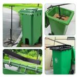 Manual Trash Compactor with Adjustable Handle