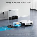 ILIFE A30 Pro Robot Vacuum and Mop with Self-Emptying Station