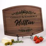 Custom Engraved Cutting Board for Couples