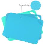 Color-Coded Plastic Cutting Mats Set of 3