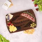 Custom Engraved Cutting Board for Couples