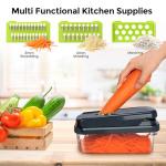 Yusshn 12-in-1 Multifunctional Vegetable Chopper