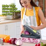 Yusshn 12-in-1 Multifunctional Vegetable Chopper