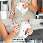 OVENTE 5-Speed Electric Hand Mixer with Whisk