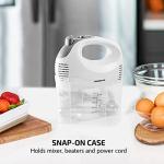 OVENTE 5-Speed Electric Hand Mixer with Whisk