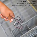 OVENTE 5-Speed Electric Hand Mixer with Whisk