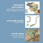 Va Bene Manual Pasta Maker with Rollers & Cutters