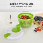 3 QT Salad Spinner with Bowl and Basket
