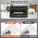 Versatile Vacuum Sealer Machine with Built-in Cutter