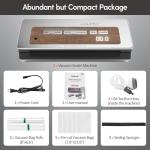 Versatile Vacuum Sealer Machine with Built-in Cutter