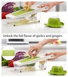 NACOLUS 5-in-1 Cheese Grater and Slicer